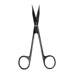 [3025-SB] Goldman fox scissor TC (Straight - Black titanium coated)