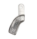 Impression tray, Perforated with retentions rim (For left)