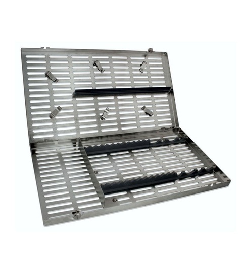 Multi-instrument tray with clips (Large) - 1642