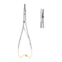 Needle Holder Hosel Straight wire 2-0,3-0,4-0 20cm (TC) Gold